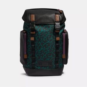 Coach x Disney Ranger Backpack with Wavy Animal Print
